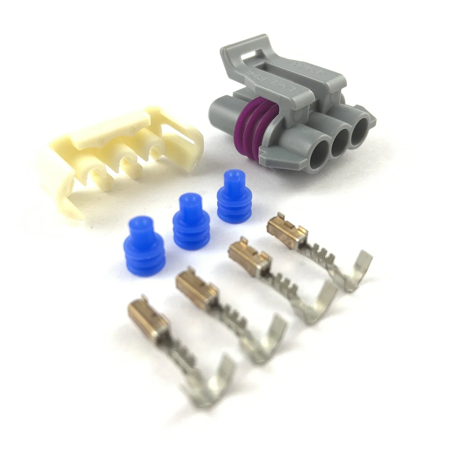 GM 3-Pin MAP / Crank Sensor Connector Kit – Delphi Aptiv Gen 3 (LS & Standalone EFI)