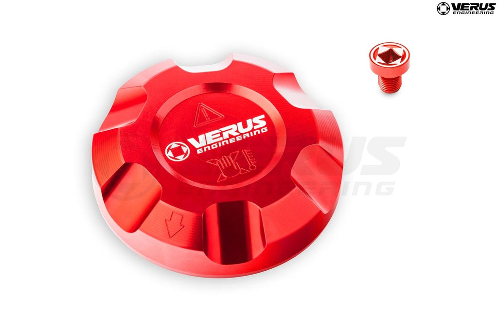 Verus Engineering Coolant Cap Cover and Coolant Bleed Screw - 2020+ Toyota Supra A90/MK5