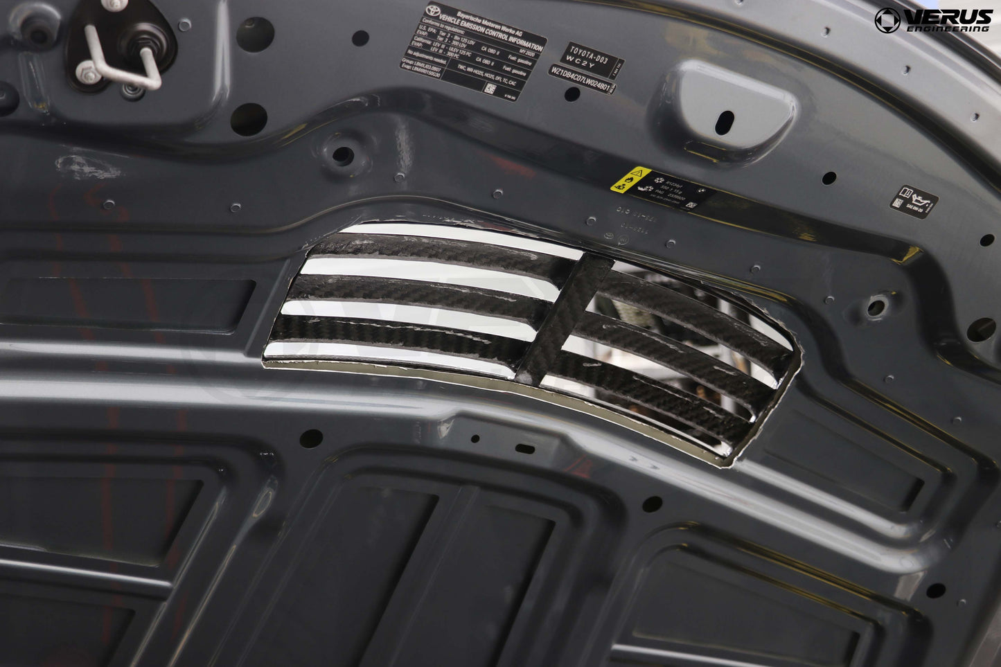 Verus Engineering Carbon Hood Louver Kit - MK5 2020+ Toyota Supra