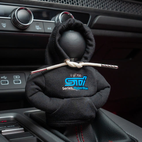 Billetworkz Shift Knob Hoodie - STI Series. Hyper Blue