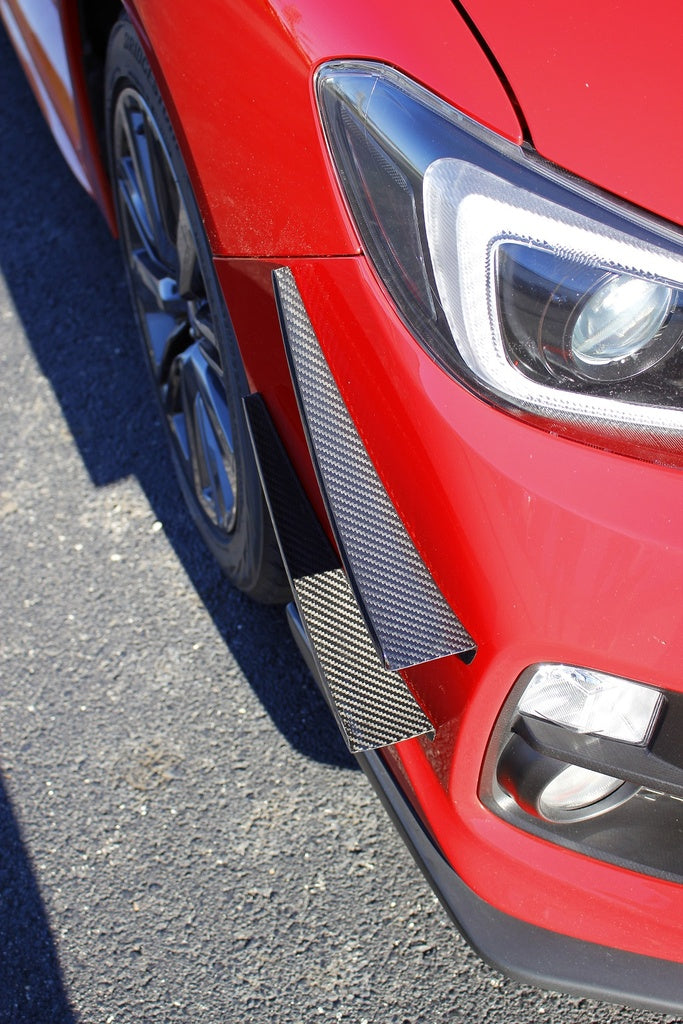 Verus Engineering Dive Plane (Canard) Kit, Dual Configuration - 2015-2021 Subaru WRX/STI (VA)