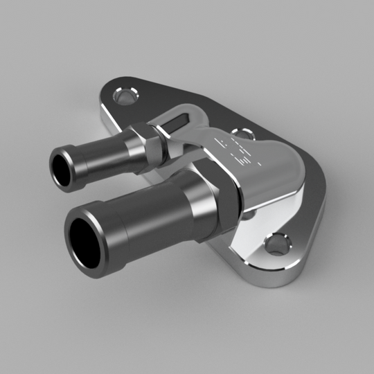 Precision Works Coolant Breather Fitting Assembly 2015+ WRX FA20 DIT