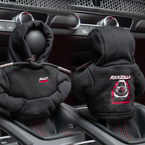 Shift Knob Hoodie - Rexzilla - Front & Back Design