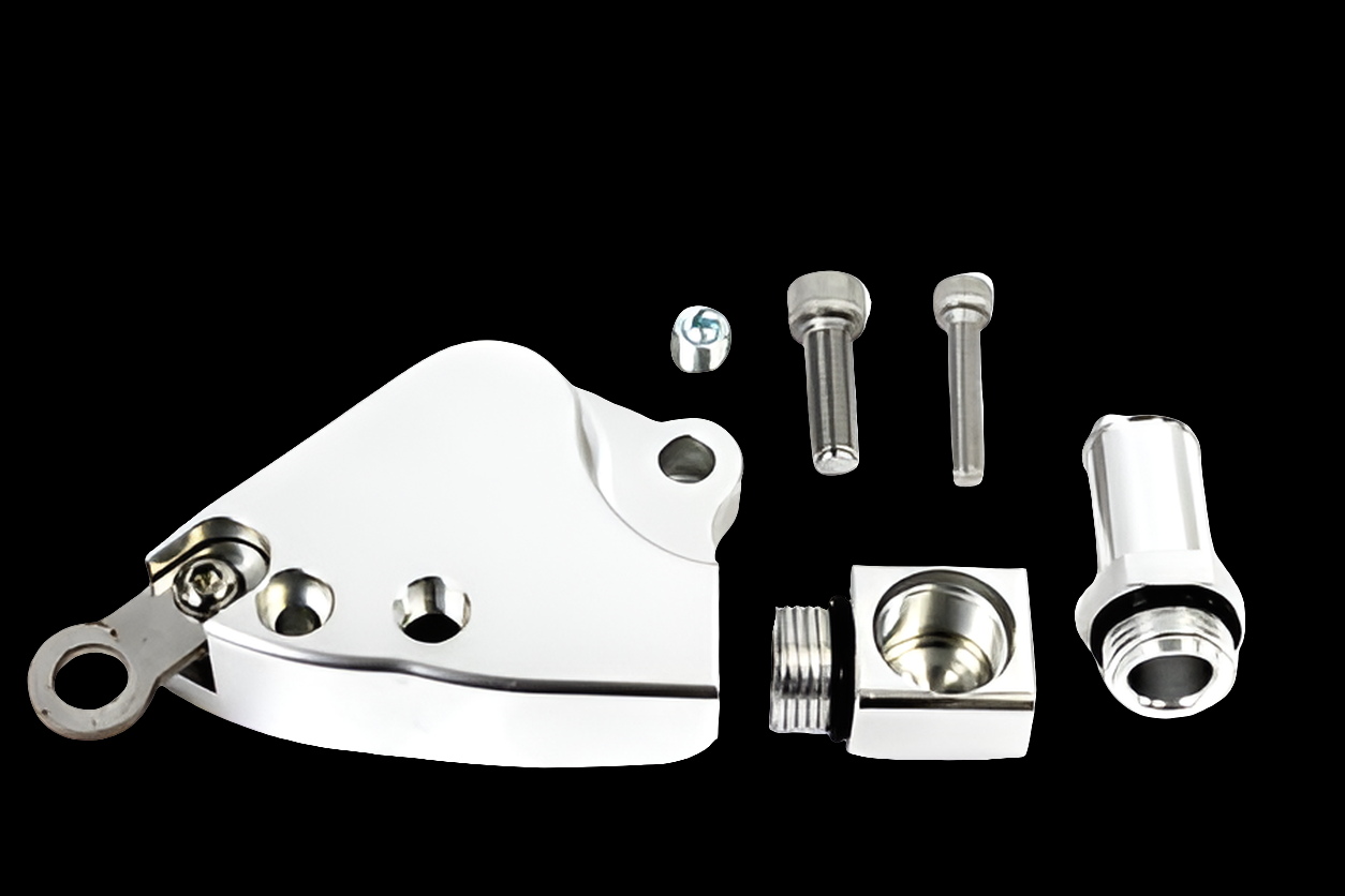 Precision Works K Series Swap Intake Manifold Coolant Adapter Plate K20 Manifold On K24 Head RSX