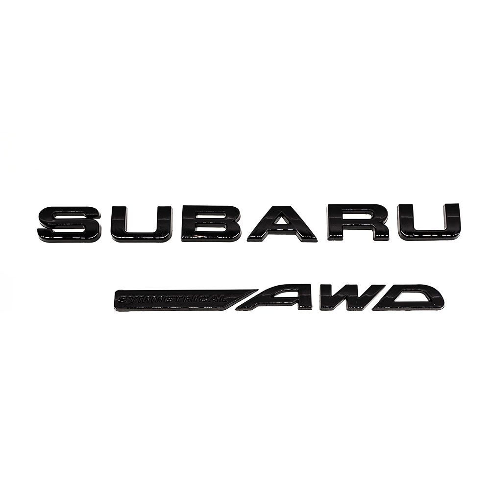 Subaru AWD Trunk Badge