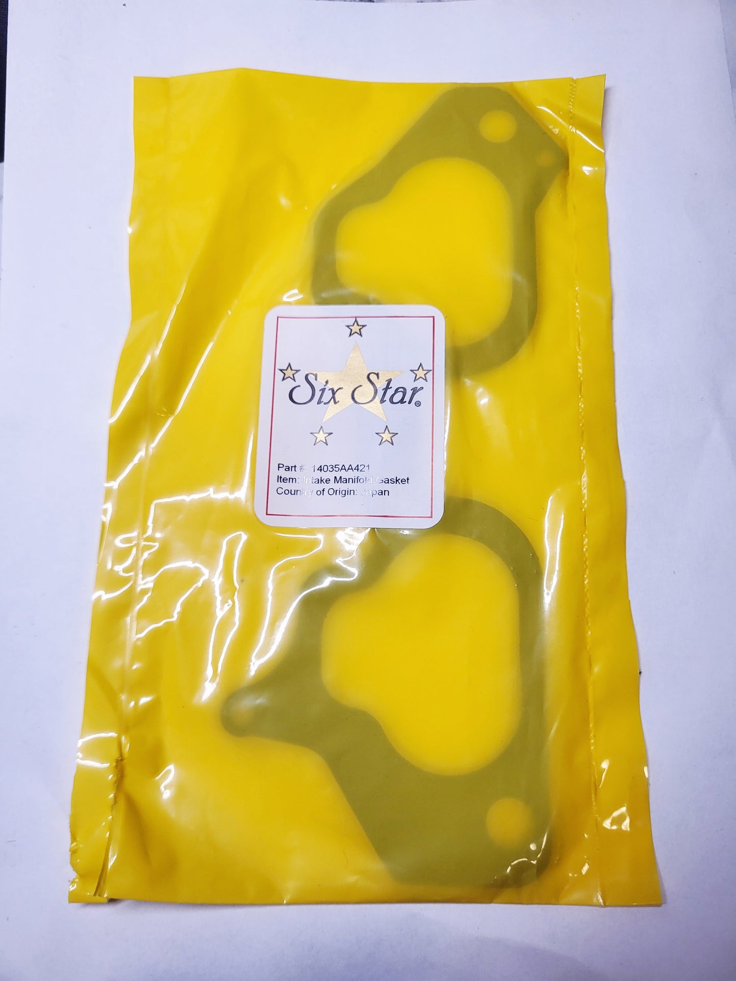 Six Star # 14035AA421 - Pair of 2(Set) Intake Manifold TGV Gasket - Subaru EJ Series TGV Gaskets