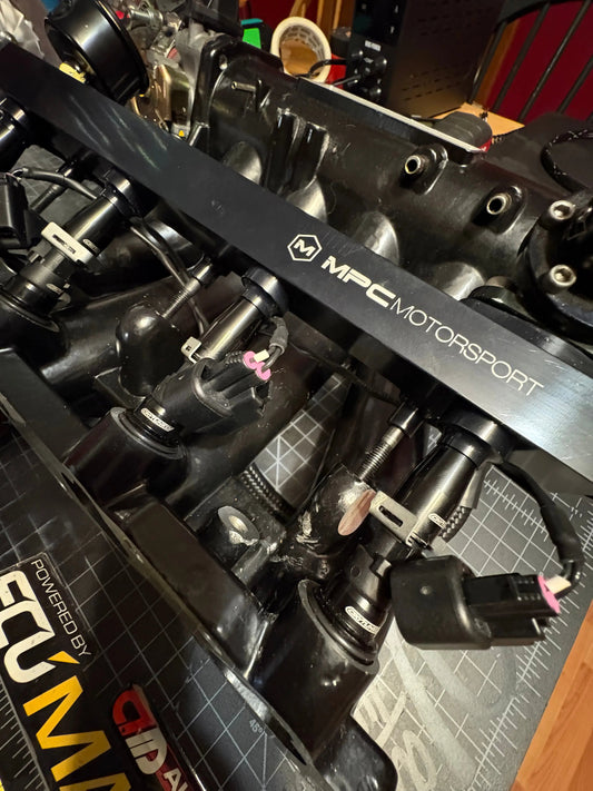 VTI OxyTuned B/D-Series 750cc Fuel Injectors w/ Billet Lowers + VTI Mil-Spec 6” PNP Adapters