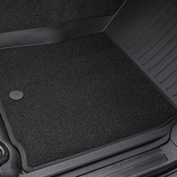 3W Toyota Tundra 2022-2024 Custom Floor Mats CrewMax Cab Only TPE Material & All-Weather Protection