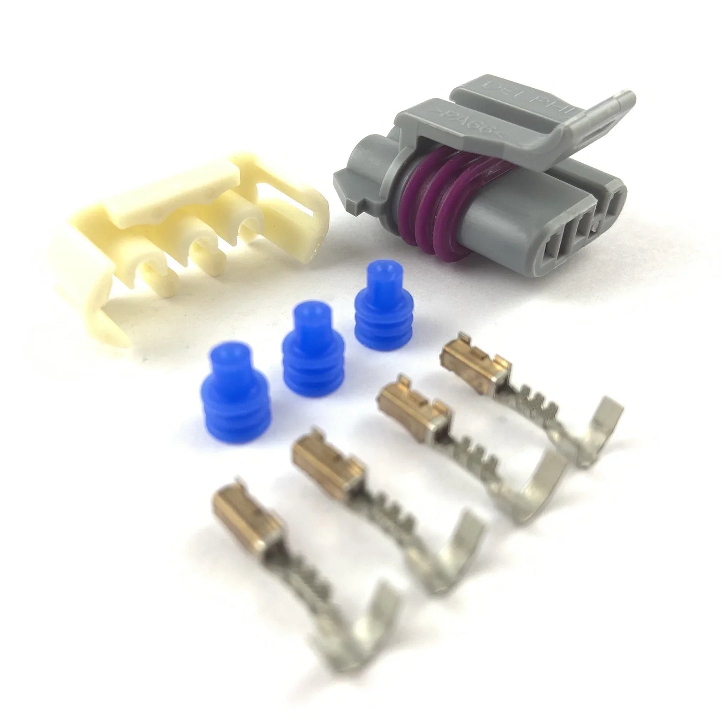 GM 3-Pin MAP / Crank Sensor Connector Kit – Delphi Aptiv Gen 3 (LS & Standalone EFI)