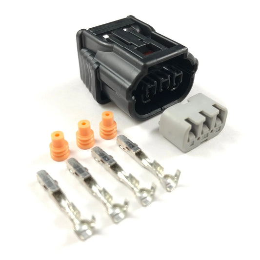 VTI Honda K24 Crank Angle Sensor (CAS) Connector – 3-Pin (Top & Bottom Keyway Options)
