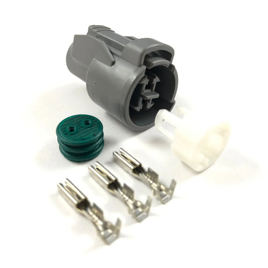 VTI Honda 2-Pin Engine Sensor Connector & Terminal Kit (Classic Style)