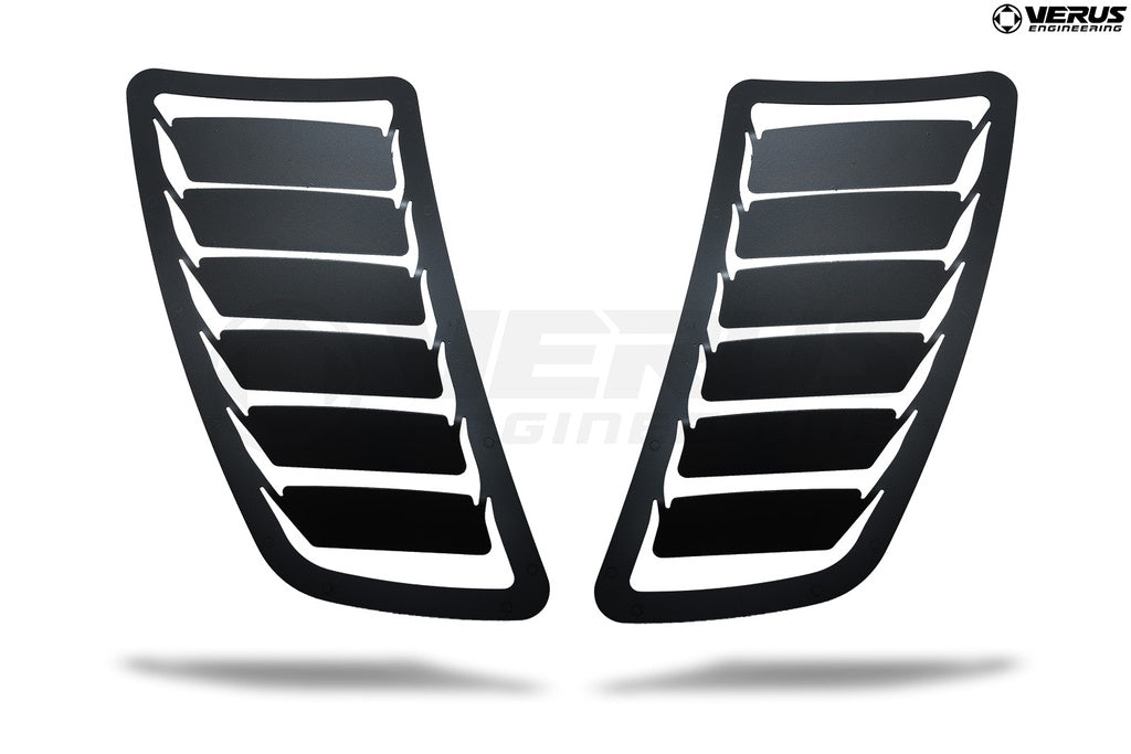 Verus Engineering Hood Louver Kit - 2008-2014 Subaru WRX/STI (GR/GV)