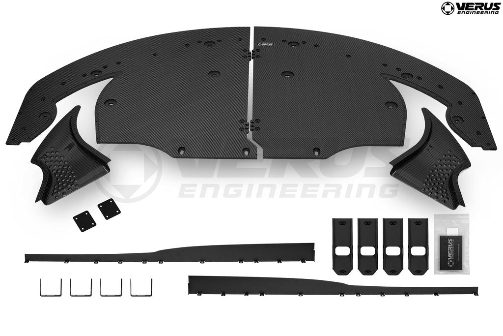 Verus Engineering High Downforce Front Splitter Kit - MK5 2020+ Toyota Supra