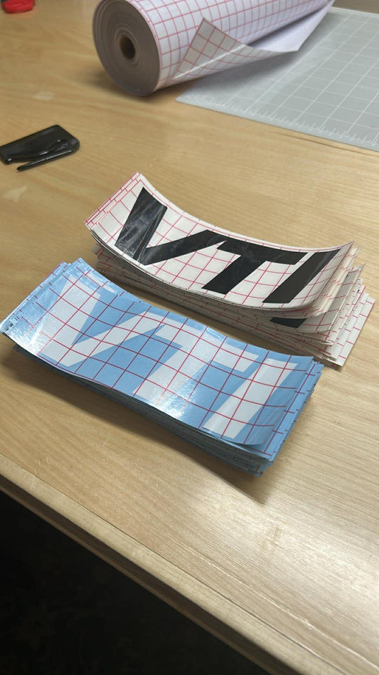 VTI 2”x5” Die-Cut Decals/Slaps