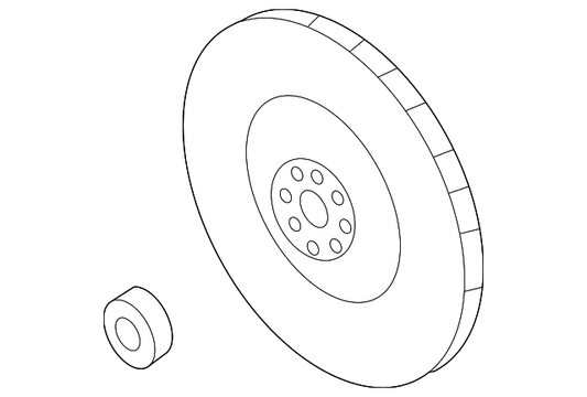 Flywheel - Subaru (12342AA171) - 2018-2024 Subaru WRX Flywheel 6MT