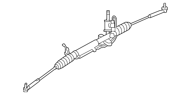 Steering Gear - Subaru (34110VA121) 2015-2017 Subaru WRX STI - Power Steering Rack & Pinion Assembly