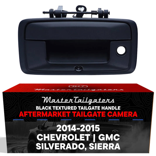 Chevrolet Silverado / GMC Sierra (2014-2015) Black Replacement Tailgate Handle with Backup Camera