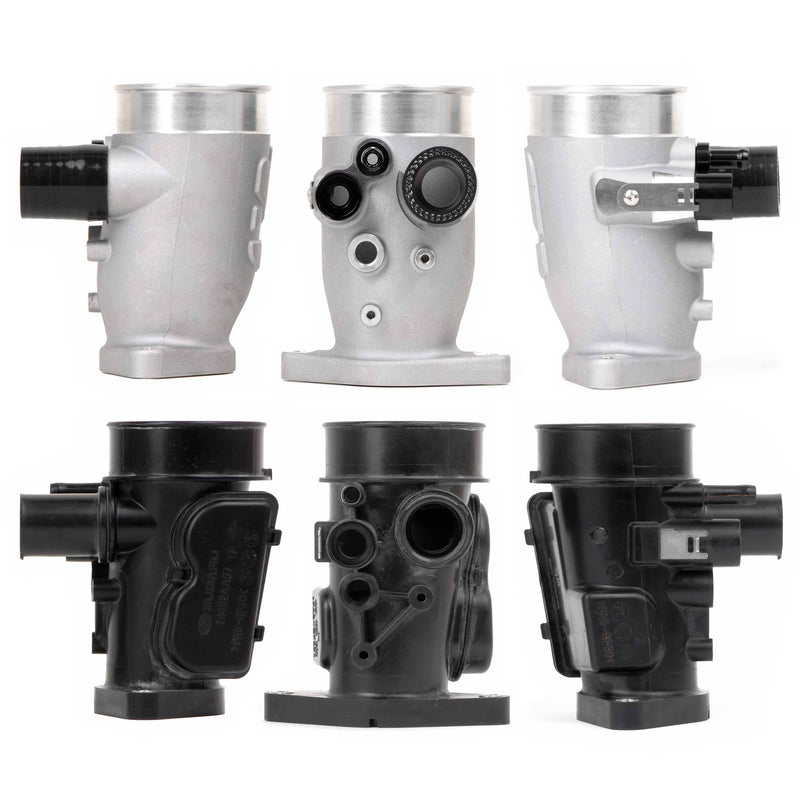 OVERTAKE Aluminum BIG TURBO Inlet - Subaru 2015-2021 WRX, 2014-2018 Forester XT