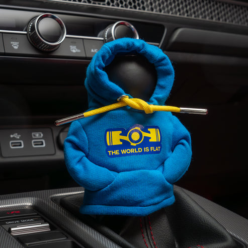 Billetworkz Shift Knob Hoodie - The World Is Flat
