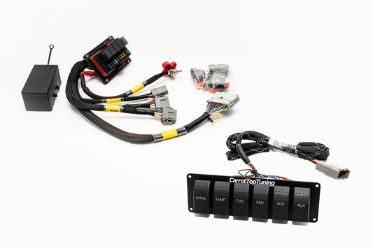 Honda Fuse & Relay Panel with Integrated Switch Control – Plug & Play Power Distribution