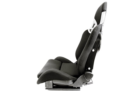 F1SPEC 997 GT2 RECLINE SEAT (PAIR) - FRP with Black Cloth