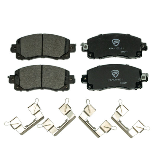 FactionFab V2 Brake Pads - 2022+ Subaru WRX - Front