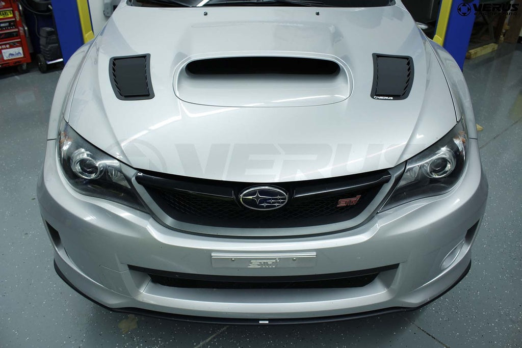 Verus Engineering Hood Louver Kit - 2008-2014 Subaru WRX/STI (GR/GV)