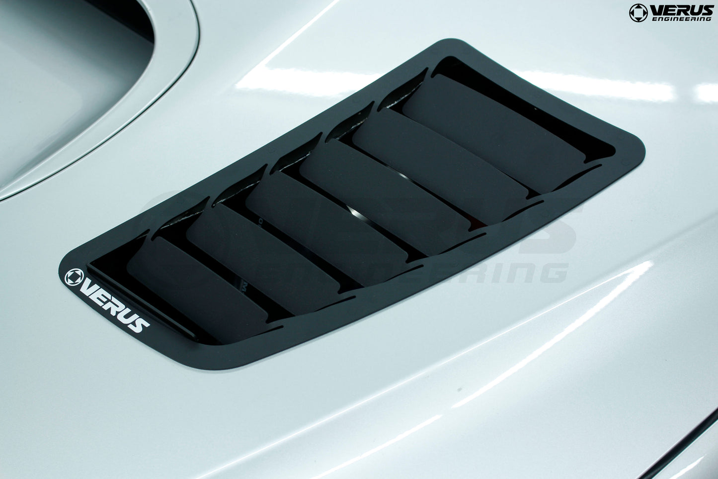 Verus Engineering Hood Louver Kit - 2008-2014 Subaru WRX/STI (GR/GV)