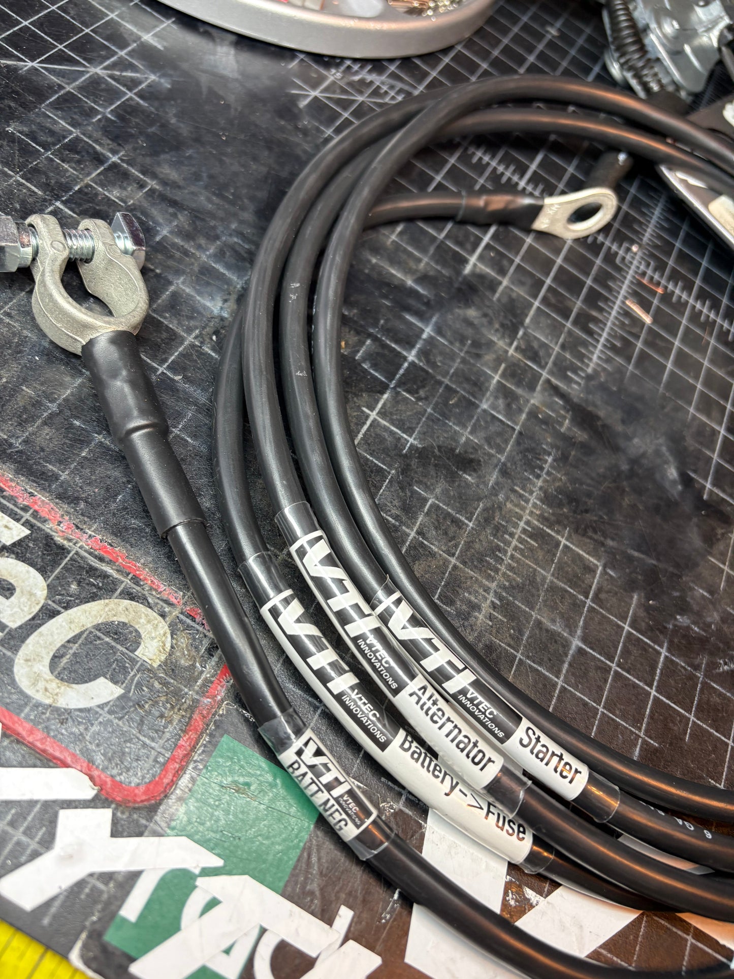 Mil-Spec Charging System – Honda Alternator & Starter Cable Kit | VTI