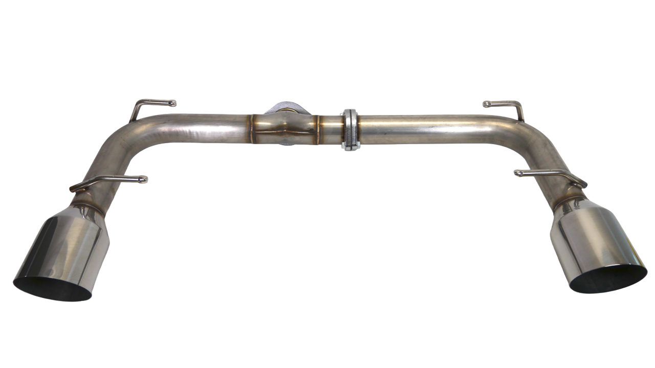 PLM Axle Back Exhaust with Dual Tips 2022+ BRZ GR86