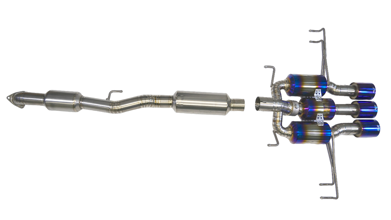 PLM Titanium Exhaust Honda Civic Type R FL5 FK8