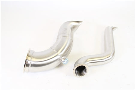 PLM Power Driven B-Series Hood Exit Up-Pipe & Dump Tube for Top Mount Turbo Manifold