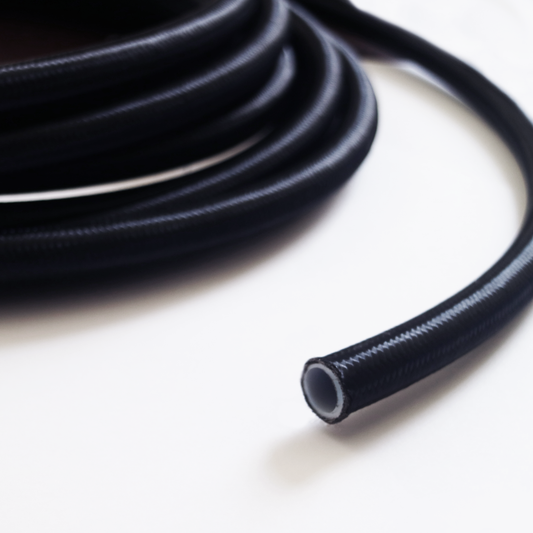 PTFE Hose w/ Braided Nylon (03 Foot Roll)