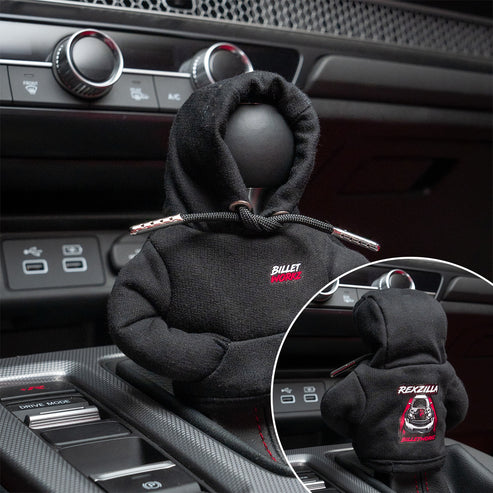Shift Knob Hoodie - Rexzilla - Front & Back Design