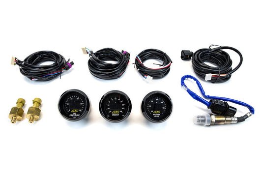 AEM 3 Gauge Combo | 52mm UEGO WideBand A/F Ratio + Oil Pressure + Turbo Boost