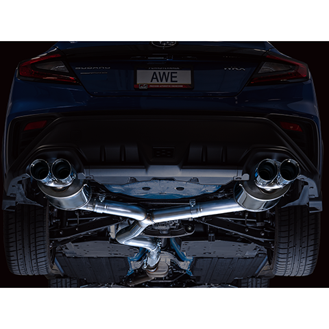 AWE Touring/Track Cat-Back Exhaust System | 2022+ Subaru WRX (3015/20-42/43979)