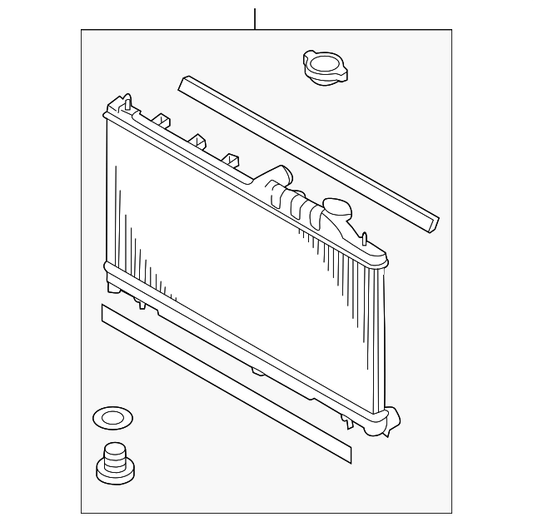 Radiator Assembly - Subaru (45119VA000) 2015-2021 Subaru WRX - 45119VA000