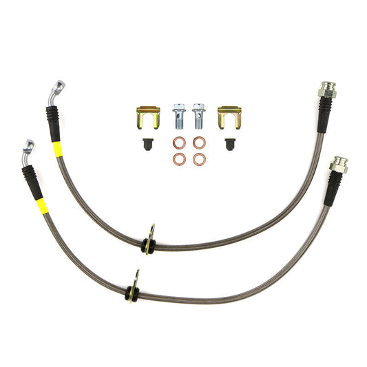 FactionFab Front Stainless Steel Brake Lines Subaru STI 2004-2007 / WRX 2002-2007