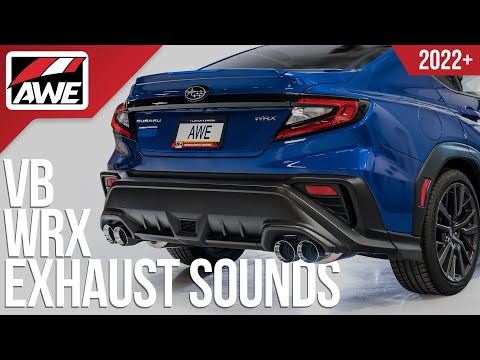 AWE Touring/Track Cat-Back Exhaust System | 2022+ Subaru WRX (3015/20-42/43979)