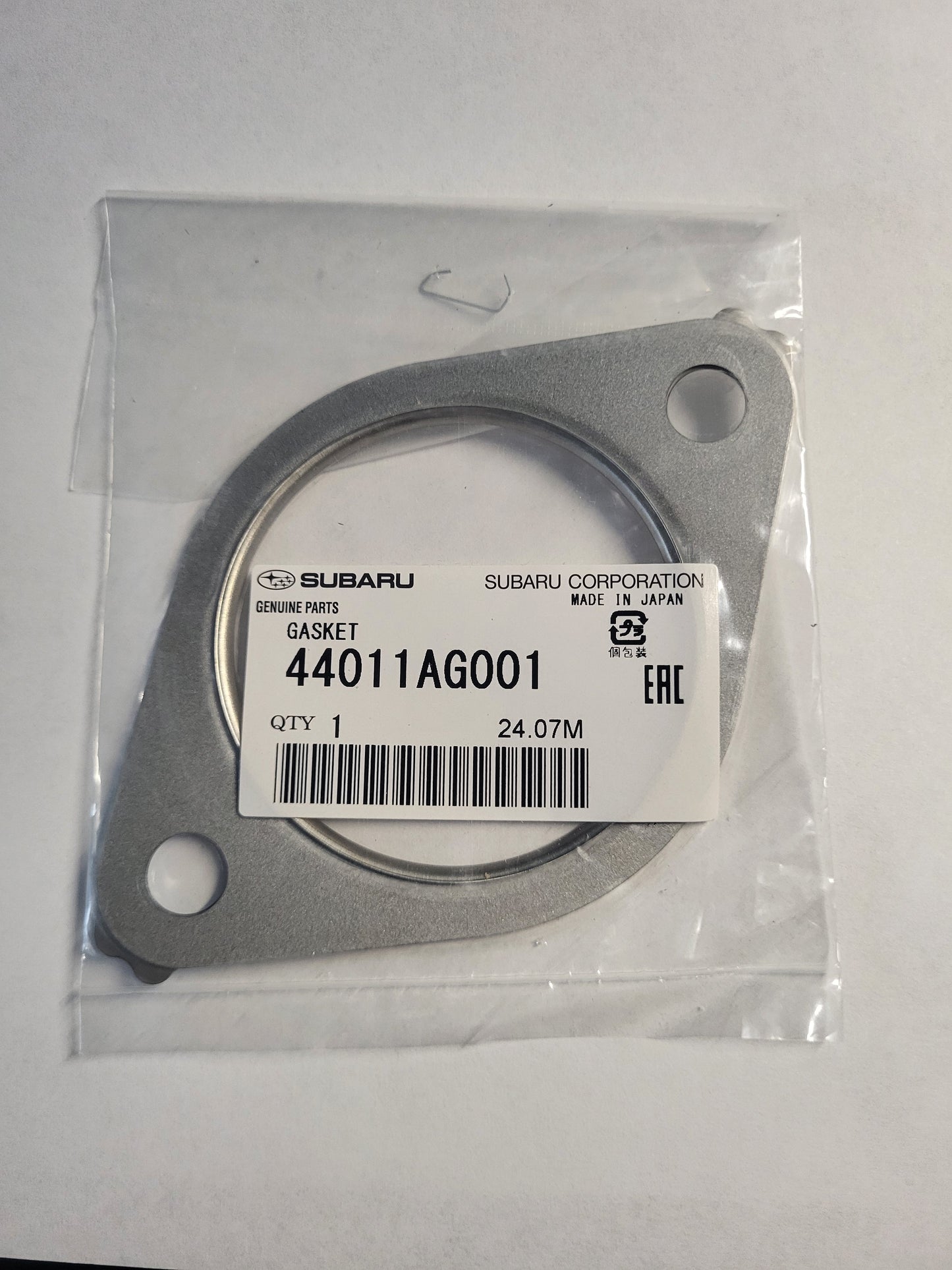 Converter & Pipe Gasket - Subaru (44011AG001) - Subaru Catalytic Converter Gasket Replacement