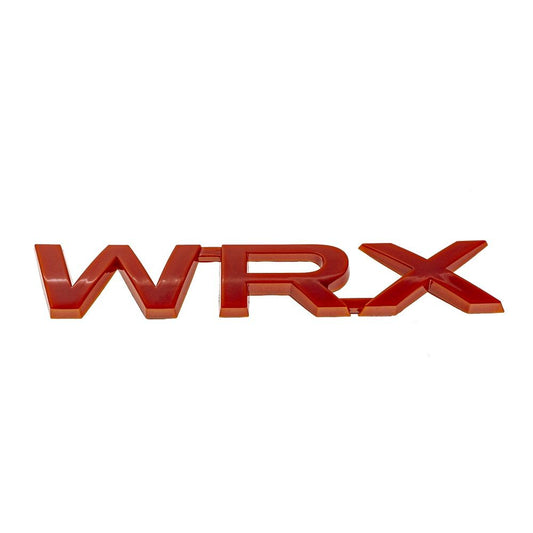 WRX Trunk Badge Gloss Red - Universal