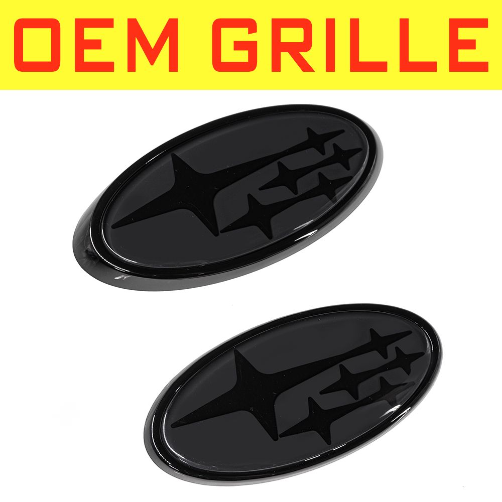 Front & Rear Emblem Kit For OEM Grille 2022-2025 WRX – XT Performance