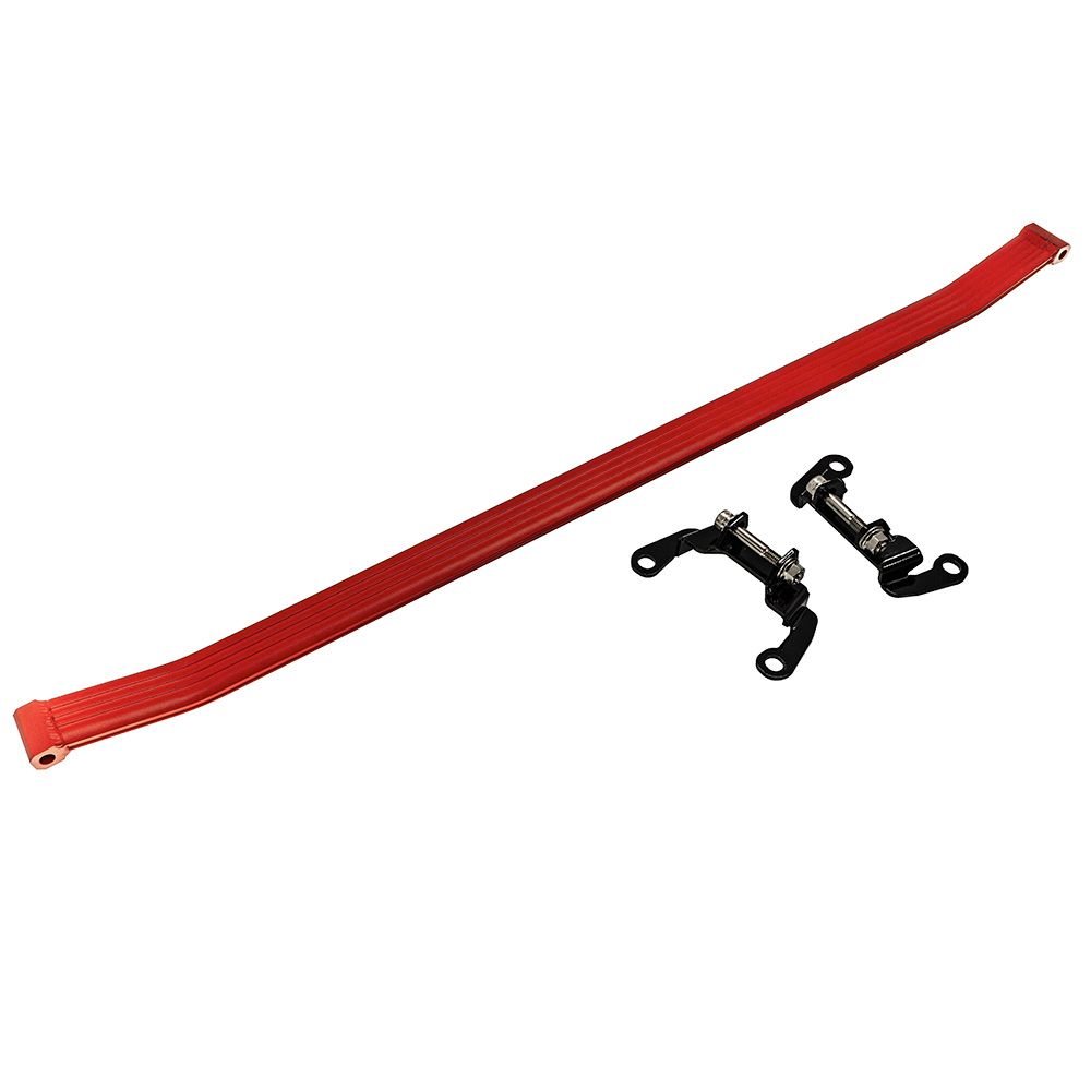 SMY Dual-Form Rear Strut Tower Bar Wrinkle Red Subaru 2022-2026 WRX