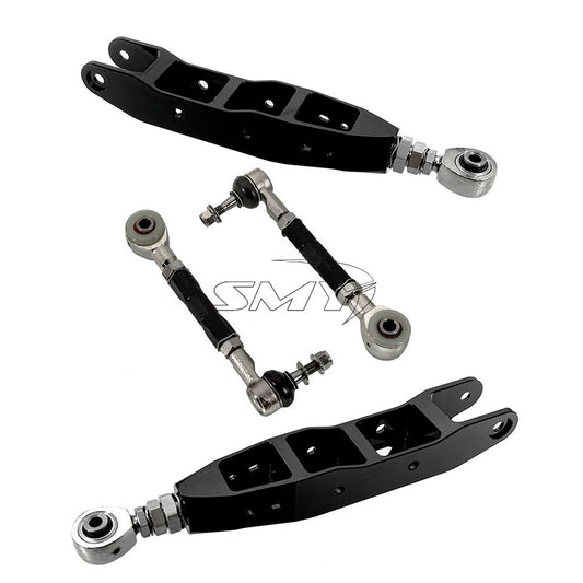 SMY Stealth Pillow Ball CNC Aluminum Adjustable Rear Control Arm / Toe Kit 2022-2025 WRX