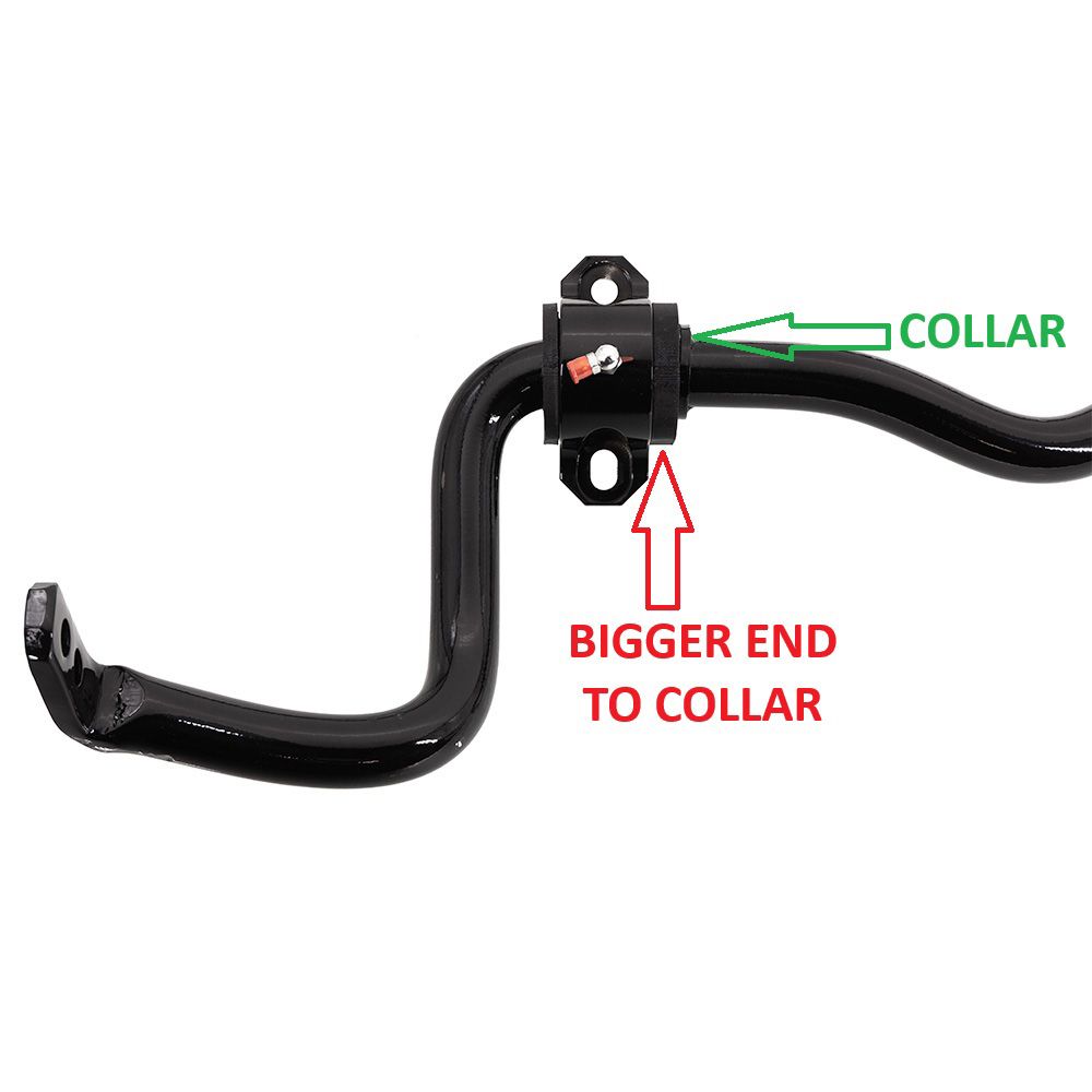 SMY Stealth 28mm Solid Super Duty Front Sway Bar 2 Point Adjustable Subaru 2022-2025 WRX
