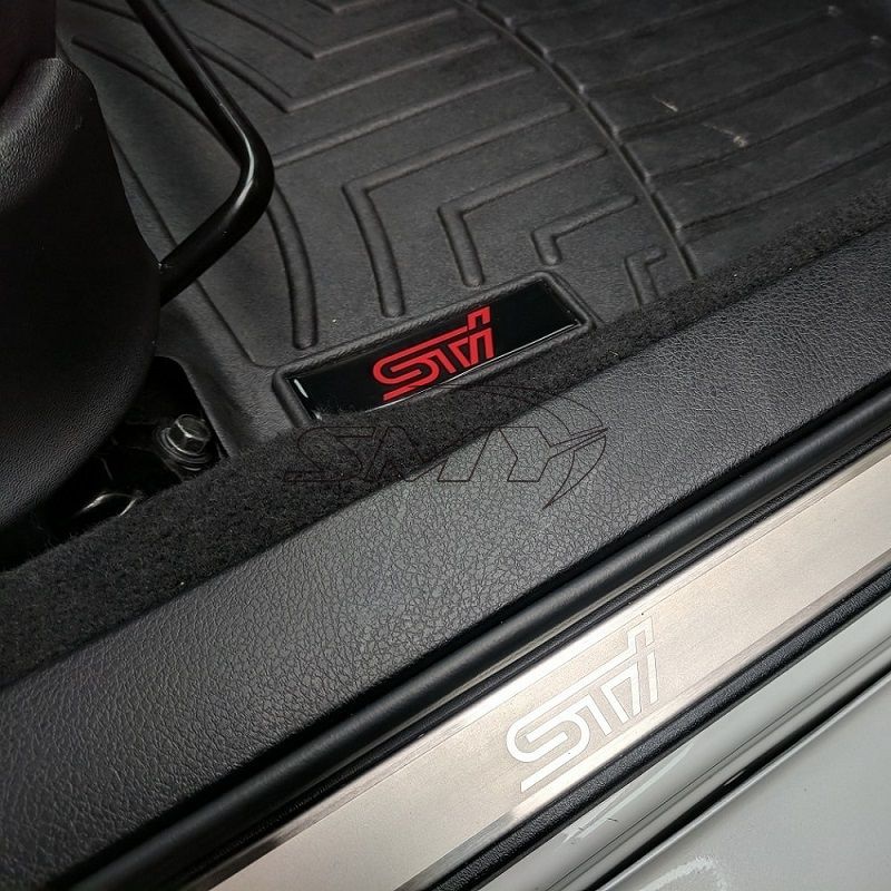 SMY WRX/STi Gel Emblems for WeatherTech Mats (Pair)