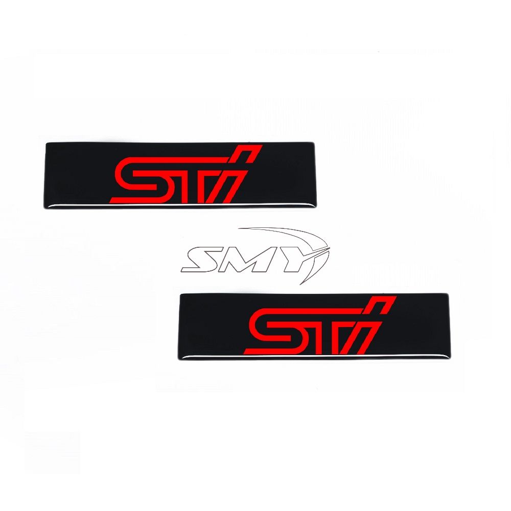 SMY WRX/STi Gel Emblems for WeatherTech Mats (Pair)