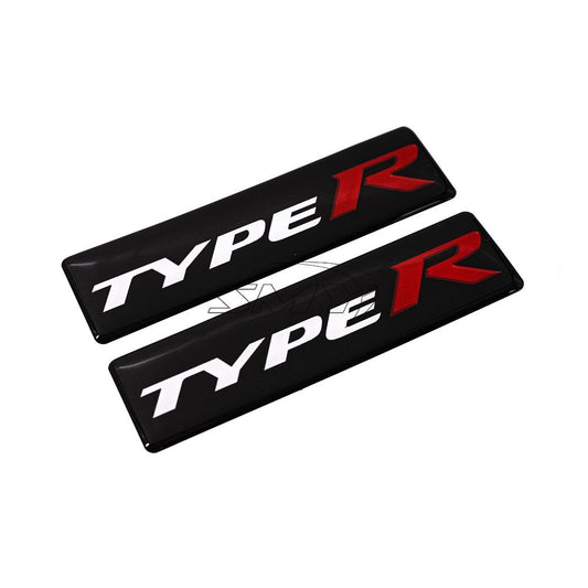 SMY Gel Honda TYPE-R Emblems for WeatherTech Mats (Pair)