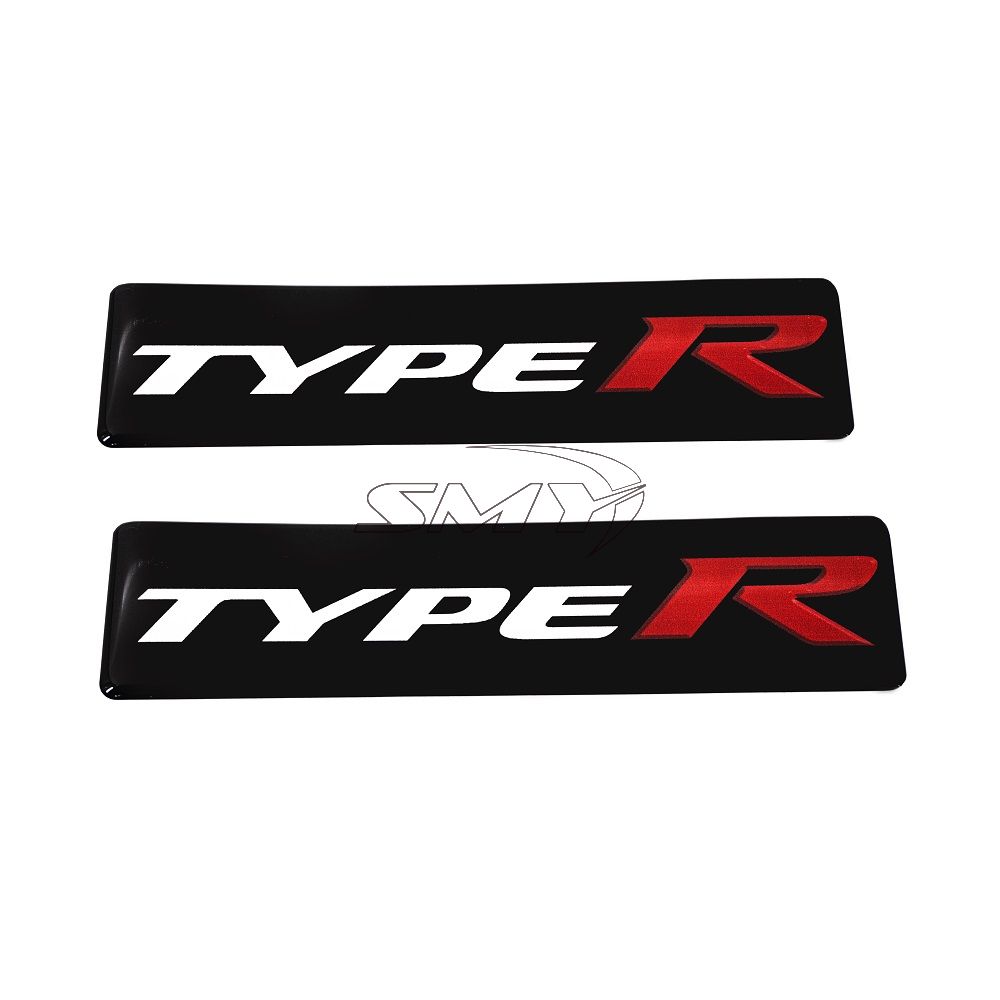 SMY Gel Honda TYPE-R Emblems for WeatherTech Mats (Pair)