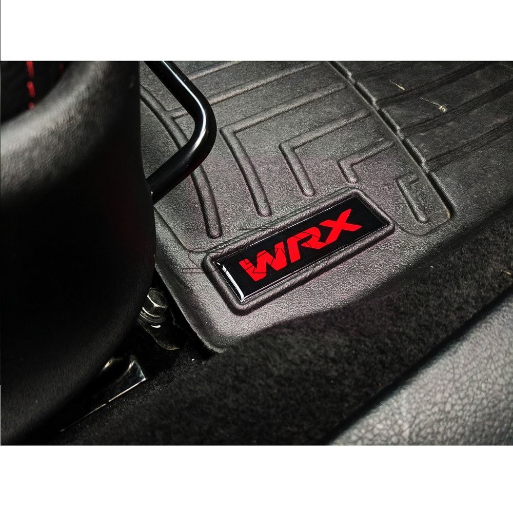 SMY WRX/STi Gel Emblems for WeatherTech Mats (Pair)